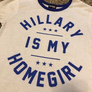 Hillary is my homegirl political shirt
